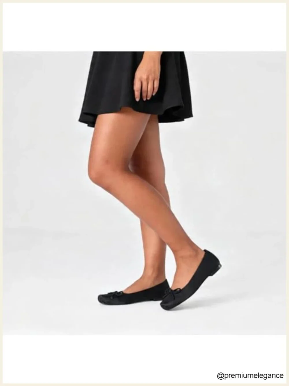 Detachable Ribbon Satin Ballet Flats Square Toe Cushioned Insole Non-Slip